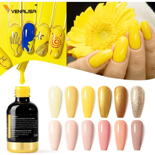 Venalisa factory supply Orignal 111 Colors 12ml Nail Art Design Soak off UV Mirror Gel Nail Polish Gel Lacquer Varnishes Gel Kit