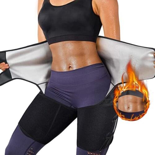 Sauna High Waist Trainer Trimmer Women 3 in 1 Sweat Thigh Trimmer Butt Lifter Compression Body Shaper Gym Workout waist shaper