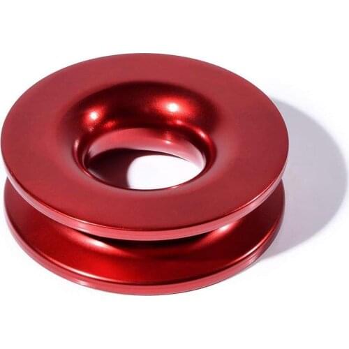 Aluminum alloy RECOVERY RING SNATCH-RING Block-Snatch 41000lb For 3/8 Rope 1/2" Pulley B7X2