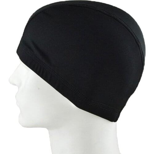 1Pcs Wig stretch hat Spandex Dome Cap For Wig Making Quality Strech Glueless Hair Weave Net Elastic Mesh Dome Cap Pack Black