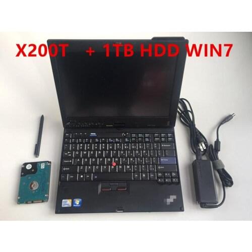 1TB HDD / SSD (MB C5 Software 2020.12 & ICOM Software 2020.12) + For Thinkpad X200T Laptop Touch screen