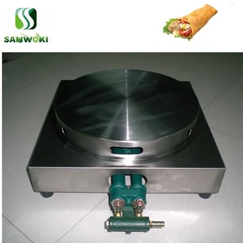 14 inch Crepe maker in baking&pastry tools Crepe maker machine gas spring roll skin maker machine hand cake baker machine