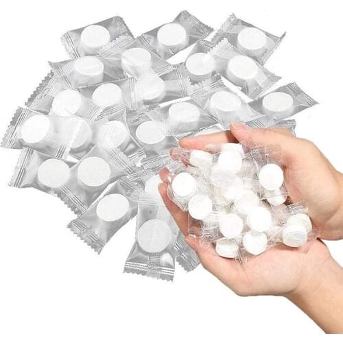 200 Pcs Compressed Towels Portable Disposable Compressed Cotton Coin Tissue Towel for Travel, Camping, Hiking