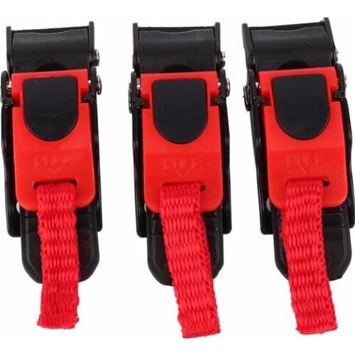 3PCS/Set Motorcycle Motocicleta Bike ATV Helmet Chin Strap Speed Sewing Clip 3 Quick Release Buckle 100% Brand Accesorios Moto