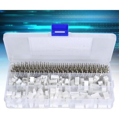 560Pcs Pin Connector Housing Shrouded Header Replacement Kits Compatible with JST-XHP Insulated Wire Connectors