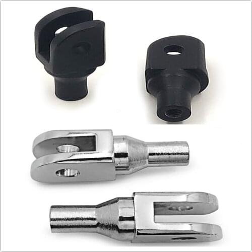 Aftermarket Free Shipping Motorcycle Parts Black Footpeg Footrest Adapter For Harley 2018-Later FXBB FXBR FXBRS FXLR 2019 chrome