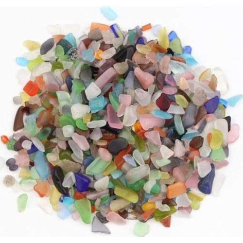 50g/pack 5-7mm Irregular Natural Stones Rock Gravel Crystal Tumble Stone Minerals Specimen Stone Energy Decorative Fish Tank