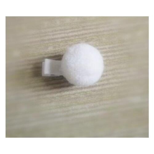 Free Shipping 100pcs/lot 2.5cm Pompom with 3.5cm Clip