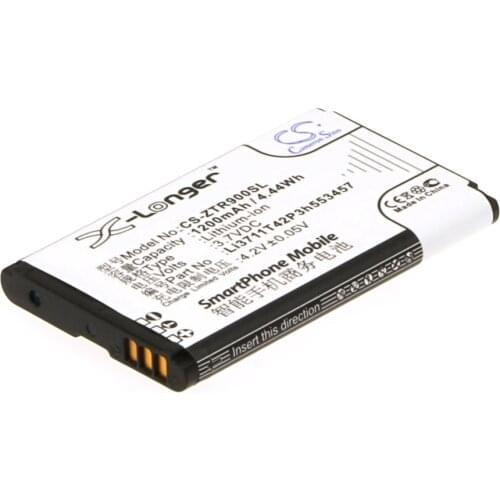 CS 1200mAh /4.44Wh battery for Telstra R90 Tough, Racer X850, T100, T108, T6, T90 Li3711T42P3h553457