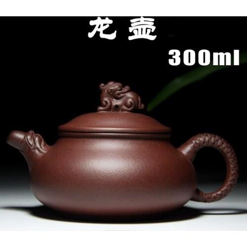 Yixing teapot genuine master all handmade teapots purple Dragon teapot wholesale special Zisha teapot