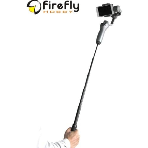 Handheld Gimbal Extension Rod Scalable Stick Holder for POCKET 2/FIMI PALM 2/Insta360 ONE X2/OM 4/OSMO Mobile 2 3/Smooth 4