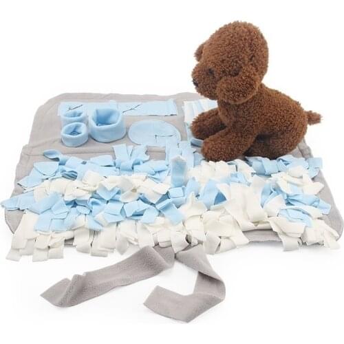Pet Sniffing Pad Cats Stress Relieve Game Dog Mat Foraging Blanket For Dogs Nosework Training