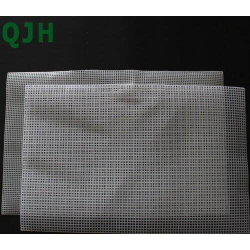 2 Size High Quality 50 x 33 cm Square Plastic Grid Hook Packing Family Seat Sofa Plaid DIY Sewing Tools Material