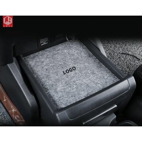 LEYI Felt material anti slip mat car Interior cup Gate slot cushion Door pad For ODYSSEY 2015 2019