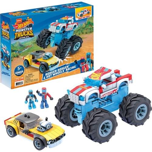 Mega Construx™ Hot Wheels® Rodger Dodger™ & Hot Wheels® Racing