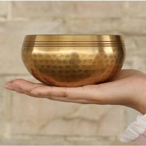 Nepal handmade Buddha sound bowl Yoga Meditation Chanting Bowl Singing Bowl