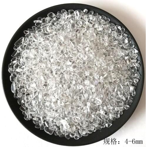 Wholesale 100g 4 Size Natural White Crystal Stone Quartz Points Gravel Chakra Healing Reiki Quartz Crystals Natural Stones