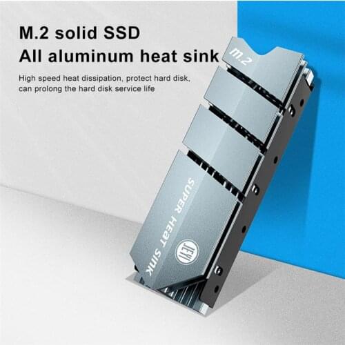 JEYI M.2 Heatsink Solid State Drive Heatsink Aluminum NVME/NGFF Thermal Conductivity Cooling Vest Radiator for 2280 SSD