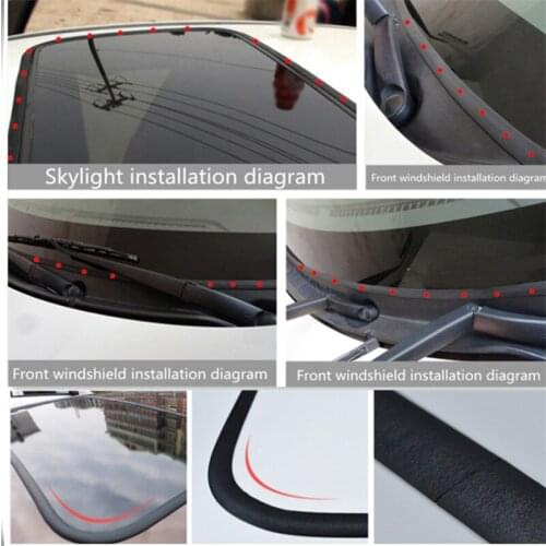 3m Car Window Seals Car Rubber Sealant Protector Auto rubber seals for Dodge Caliber Journey ram Nitro durango Jeep Wrangler