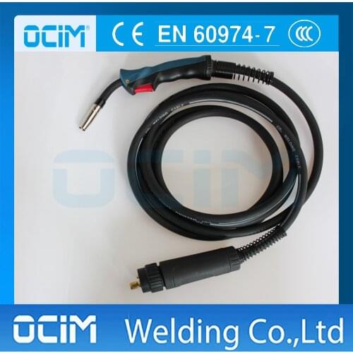 Mig Mag Guns MB 15AK 5m Length Welding Torch EURO Connector