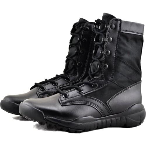 Military Boots Tactical Army Special Force Desert Boots Men Autumn Hiking Hunting Working Boots Safety Snow Ankle Shoes