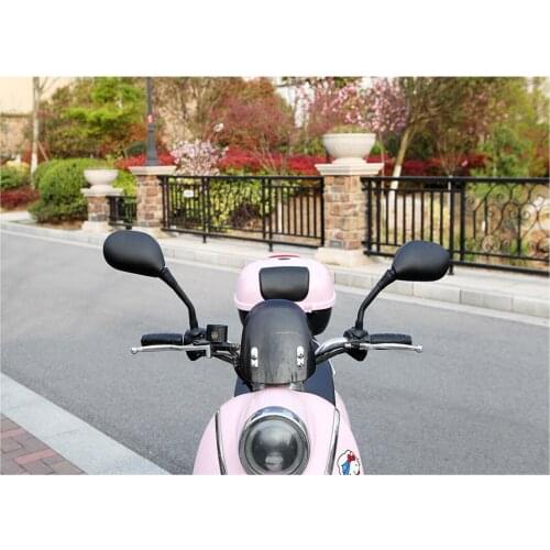 Ebike rear-view mirror,8mm electric motorcycle safety mirror for motorbike/electric scooter/motorcycle free shipping