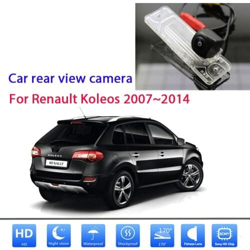 Rear View Camera For Renault Koleos 2007 2008 2009 2010 2011 2012 2013 2014 Full HD Night Vision Reverse License Plate camera
