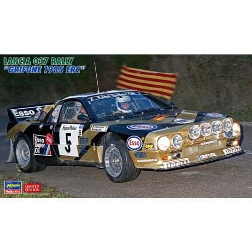 1/24 Hasegawa Plastic Assembled Car Model Toy Lancia 037 RALLY GRIFONE 1985 ERC Static Model DIY Assembly Kit #20485