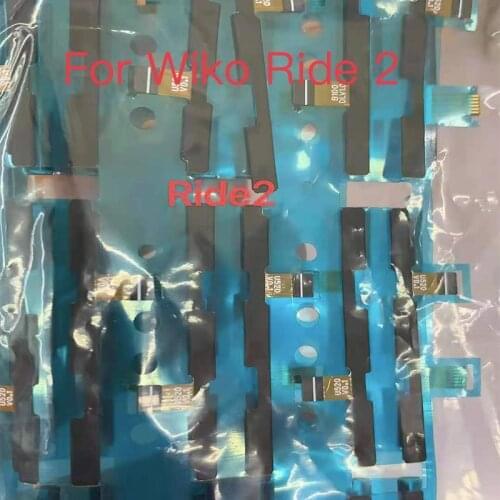 1PCS For Wiko Ride 2 Wiko Ride2 Volume Button Flex Cable Side Key Switch ON OFF Control Button Repair Parts