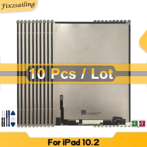 10 Pcs/Lots 10.2" LCD For Apple iPad 7 A2197 A2198 A2200 2019 7th/iPad 8 2020 8th A2428 A2429 A2430 Repair Display Panel