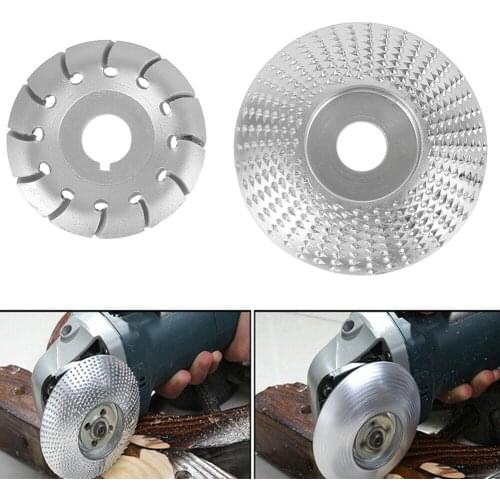 2Pcs 84mm Carbide Wood Sanding Shaping Carving Disc For Angle Grinder Grind Wheel