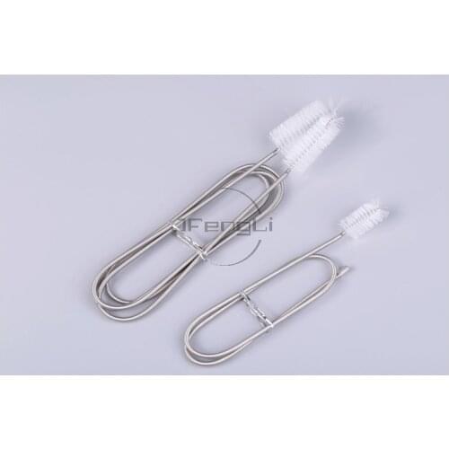 60cm single or 155cm double Spring Pipe Cleaning Brush For Fish Tank External Filter inflow Outflow pipe tube Aquarium