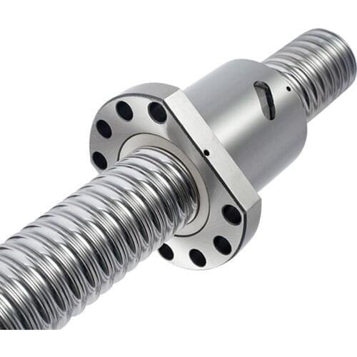 Free shipping 1pcs BallScrew SFU2505 200 300 400 500 600 700 800mm C7 with 2505 flange single ball nut+end machined for BK/BF20