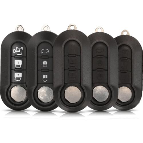 Kutery Remote Car Key Shell Key Case For Fiat 500 Panda Punto Bravo Doblo Peugeot Boxer Citroen Relay Fiat Ducato Lancia Musa