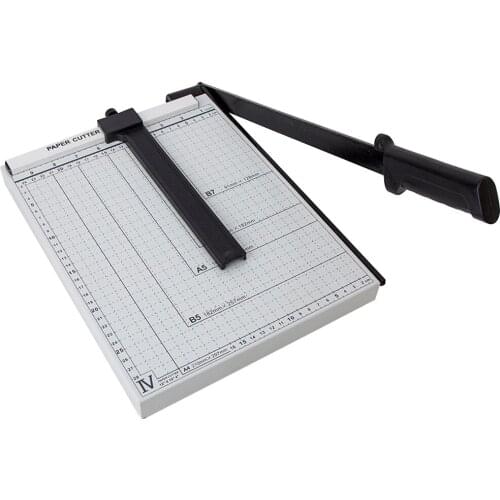 Home Sharp Blade Photo Practical Safe A4 Accurate Easy Operate Paper Trimmer Portable Ruler Office Steel Cutter