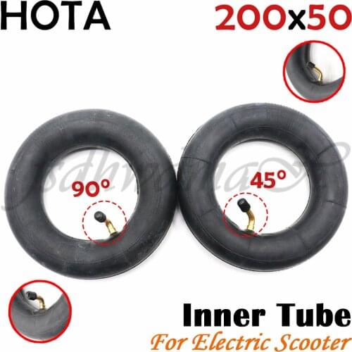 HOTA Real Stunt Scooter Electric Unicycle 200 X 50 8" 2" 8 Inch Inner Tube 45/90 For Gas & Electric Scooter Pocket Bike 200x50
