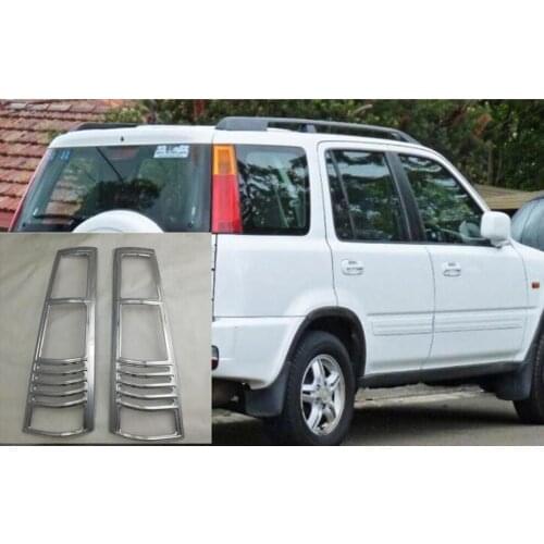 For Honda RD1 RD3 CR-V 1995 1996 1997 1998 1999 2001 ABS Chrome accessories plated Rear Light Lamp Cover Trim Tail Light Cover