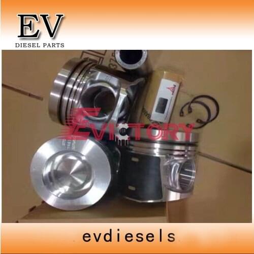 For DEUTZ BF4M2012 rebuild kit piston ring liner gasket bearing set