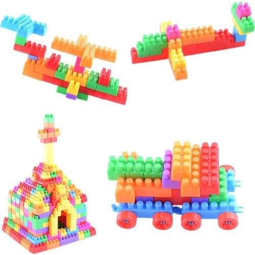 Large-particle Building Block Toys for Boys Assembling Educational Childrens Toys Old 3-6 Boys and Girls Building Block Toys