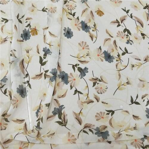 Fabric Chiffon Fashion Dress Scarf DIY Sewing Material Dropping Scarf Blouse Cosplay craft Fabric 1 yard