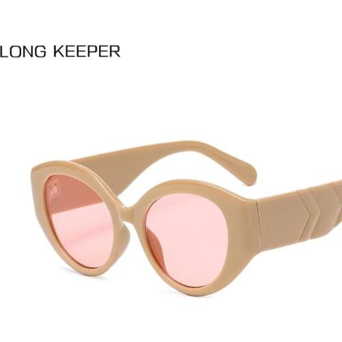 Vintage Oval Sunglasses Women Fashion Brand Big Frame Sun Glasses Shades Ladies Classic Retro Outdoor Travel Lentes De Sol Mujer