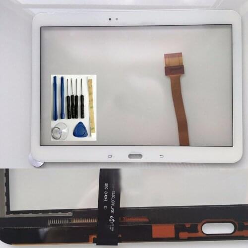 Shyueda 100% New For Samsung Galaxy Tab 4 10.1 Wi-Fi SM-T530 T531 T535 Outer Front Glass Touch Screen