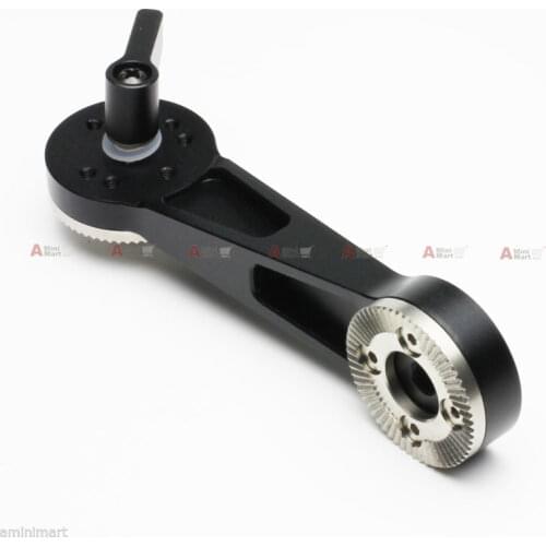 ARRI Type Rosette Dogbone Twist Extention Arm fr 15mm Rod Support Film Camera Rig Tilta Lanparte Grip Handle Gimbal Steadicam