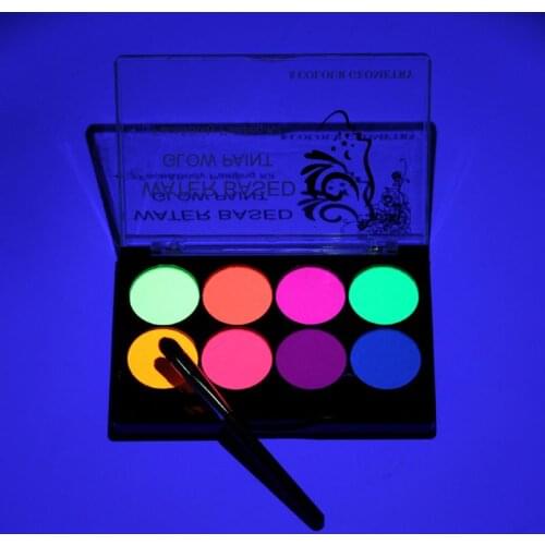 2021 New 1 Box Drawing Pigment Water-Soluble Non Toxic Body Paint Makeup Painting Kit