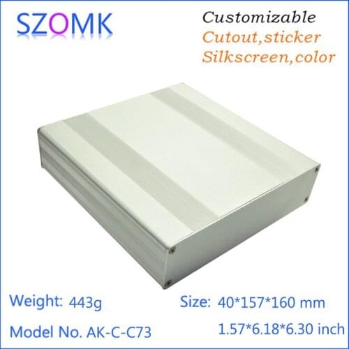 10 pcs/lot DIY Electrical Junction Box Case for Electronics Design PCB Hardware Device Iron iron housing aluminium extrusion