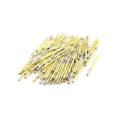 100 Pieces P160-Q2 Dia 1.36mm 140g IC Spring Test Probe Pin