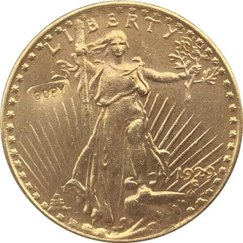 1929 $20 St. Gaudens Coin Copy Free shipping