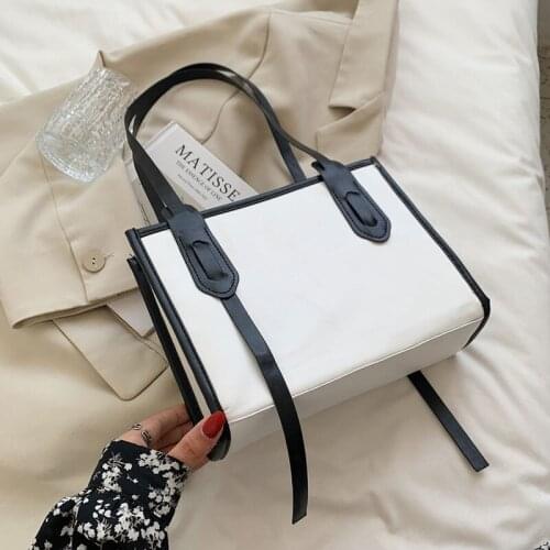 2021 Summer Simple Handbags For Women Designer Soft Pu Leather Female Crossbody Shoulder Bag Casual Trend Square Small Bag