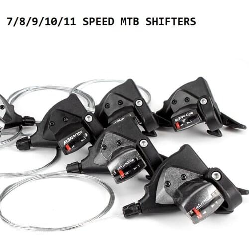 7/8/9/10/11 Speed MTB Bike Derailleur Shifter Lever 21/24/27/30/33s Trigger Left&Right Shifting For Parts m4000 m370 m430 m590