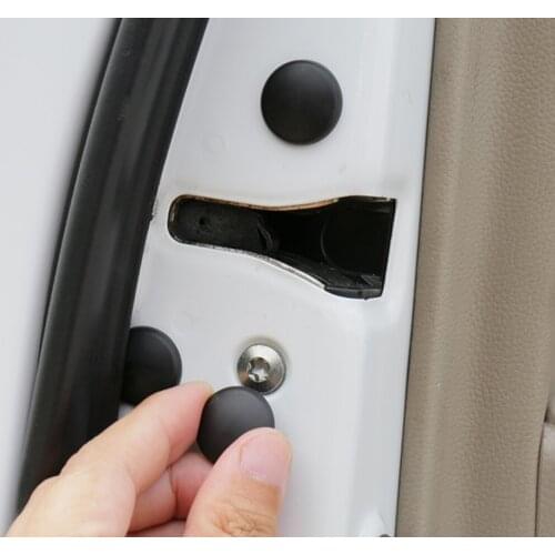 12Pc Car Door Lock Screw Protector Cover Auto Accessories For Nissan Teana X-Trail Qashqai Livina Tiida Sunny March Murano Genis